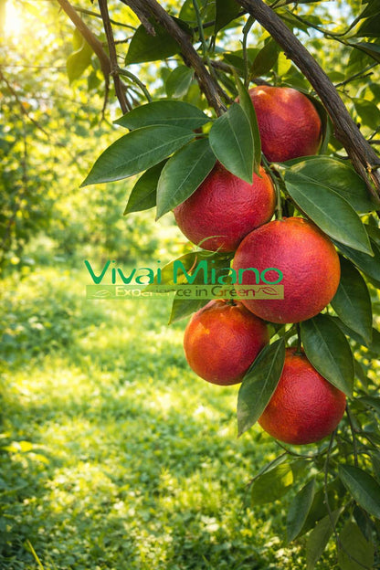 Tarocco Lempso Orange Plant (24cm pot - Bush)