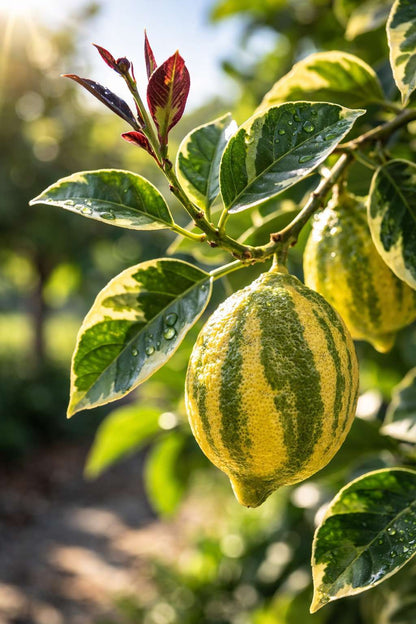 Variegated Lemon Tree (pot - 20)